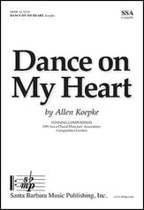 Dance on My Heart SSA choral sheet music cover